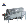 High efficiency drum shaker sieve for mineral sand